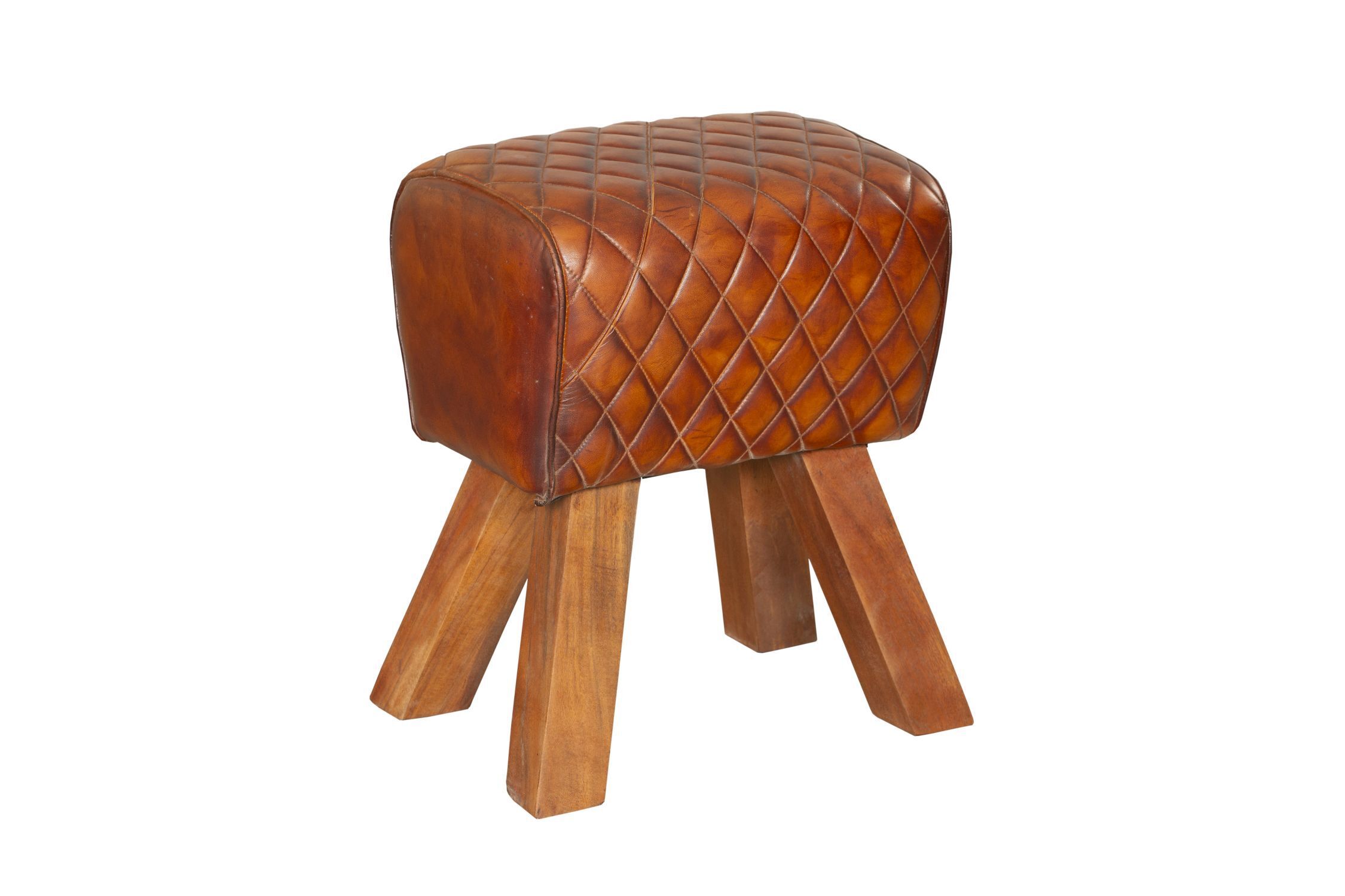Sitzhocker Retro Design B: 40 cm klein OSWALD