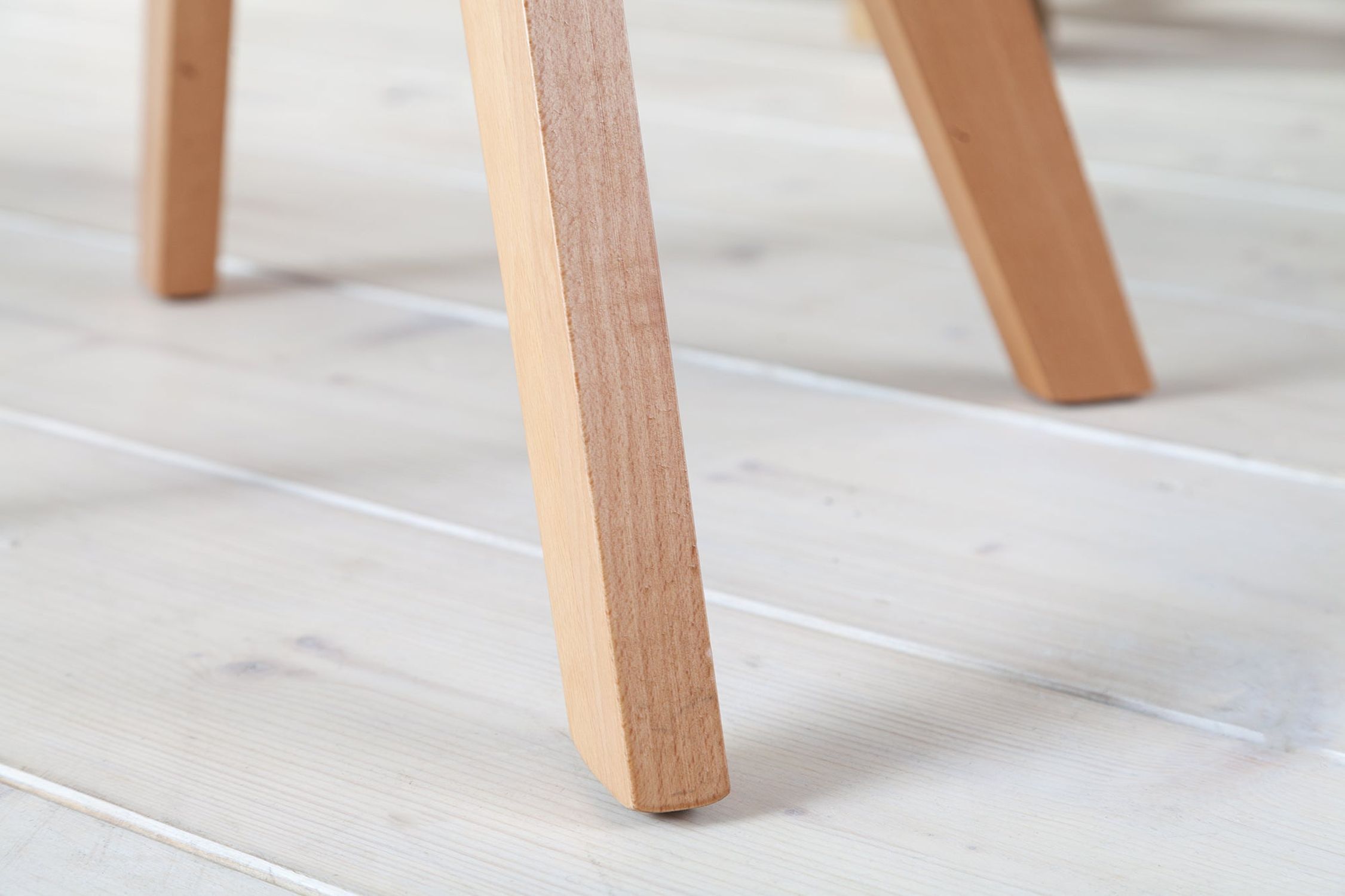 Drehstuhl Grau Natur ohne Rollen Retro mit Armlehne Samt Holz