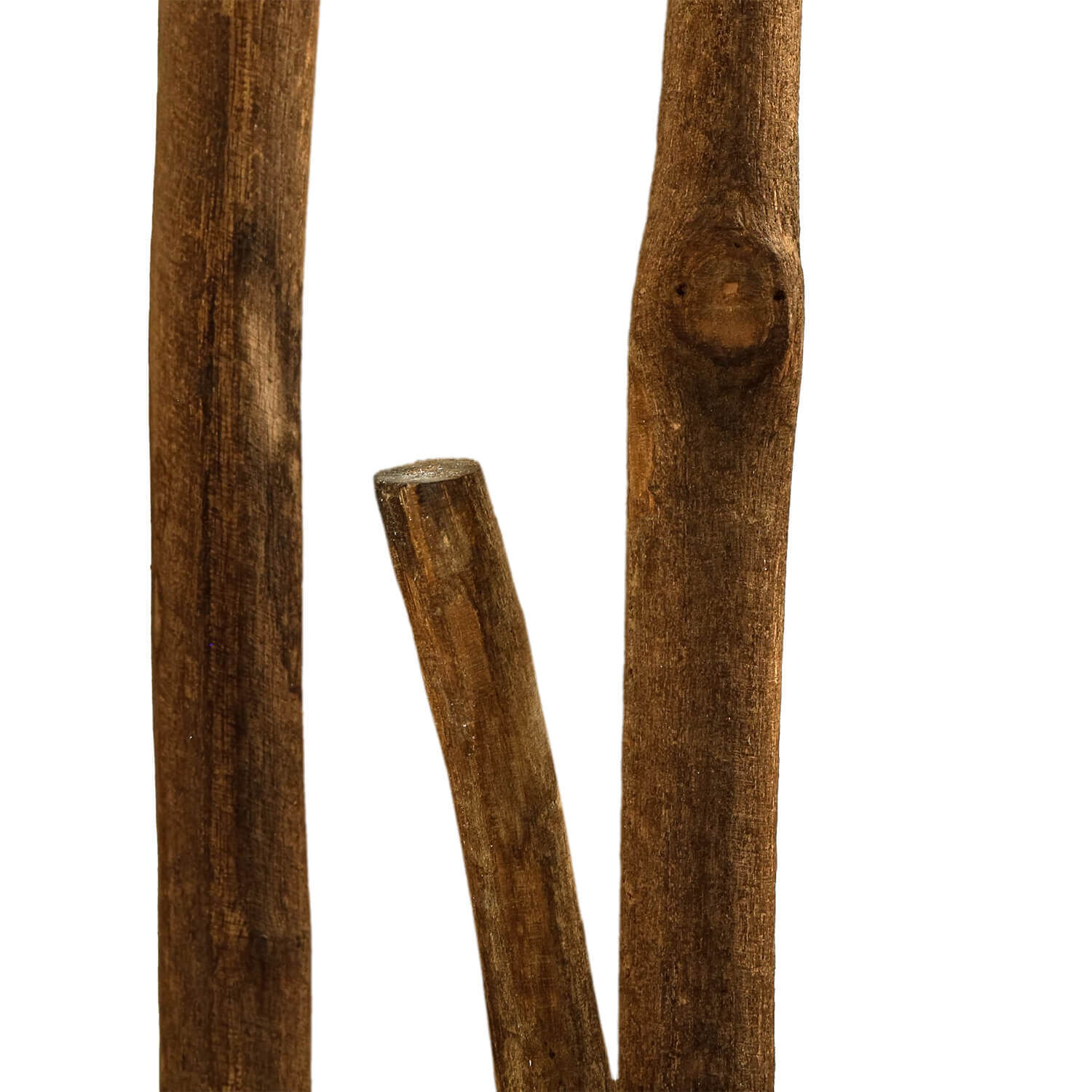 Wandgarderobe Treibholz 50 cm in Braun Handarbeit