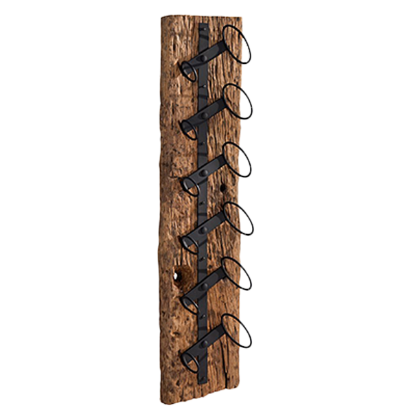 Weinregale/-Schränke Holzbrett, Hakenleiste, Klemmhaken, Garderobe, Aufhänger