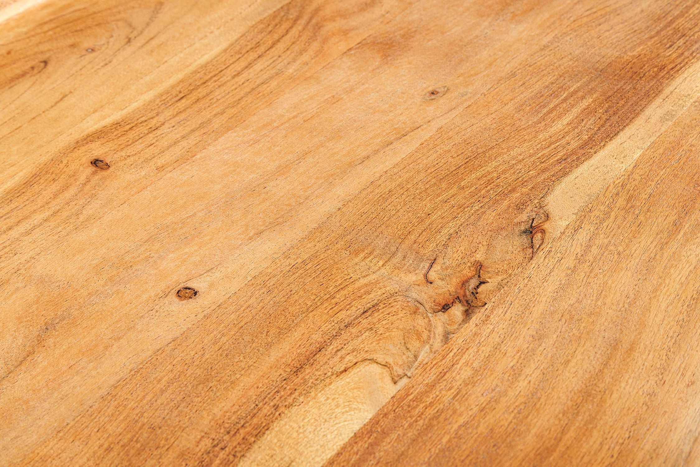 Schreibtisch mit Schublade Sheesham Holz Metall 132x50 cm