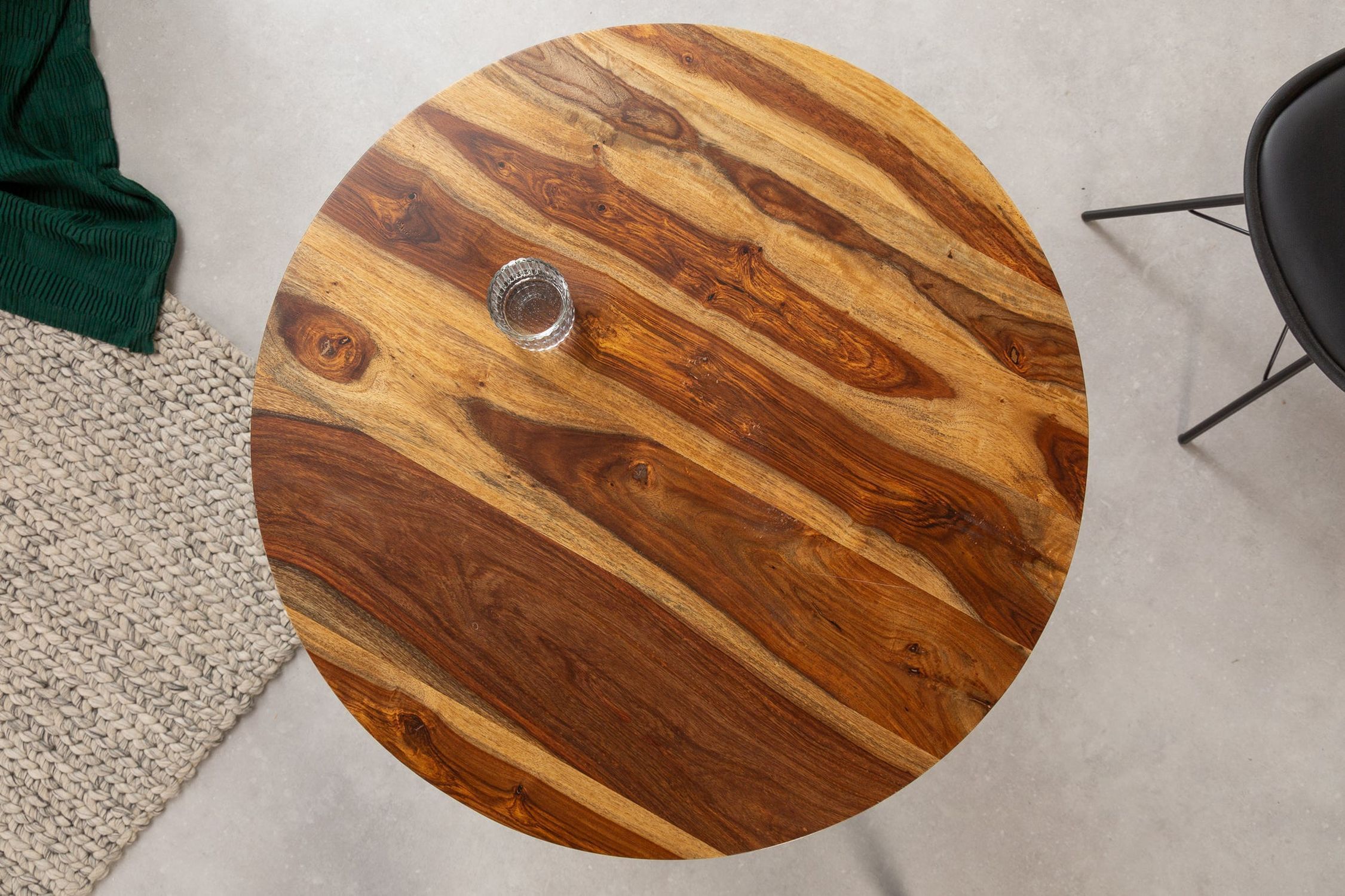 Esstisch Sheesham Holz massiv 80 x 80 cm
