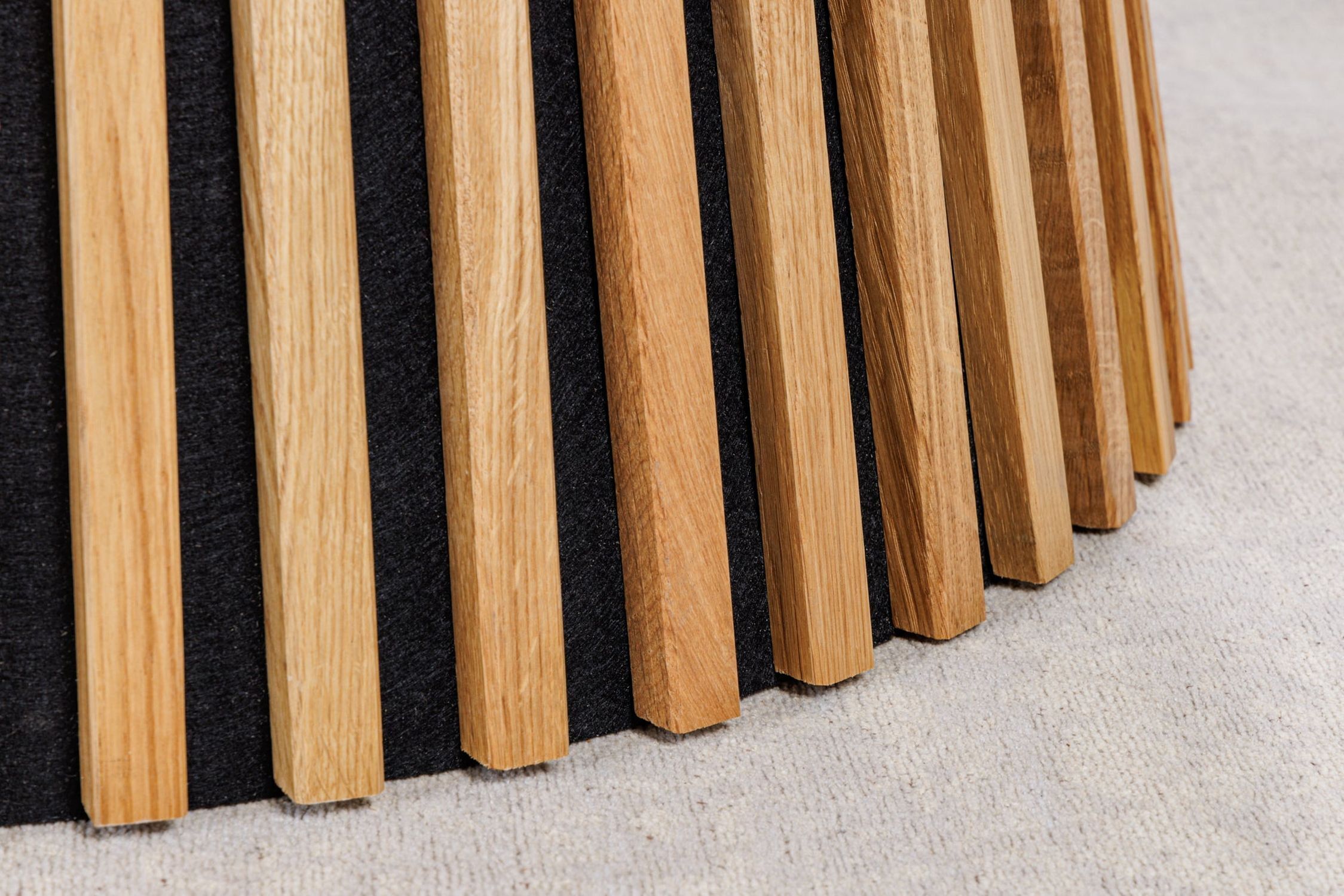 Esstisch rund Ø 120 cm Japandi Design Dunkelbraun