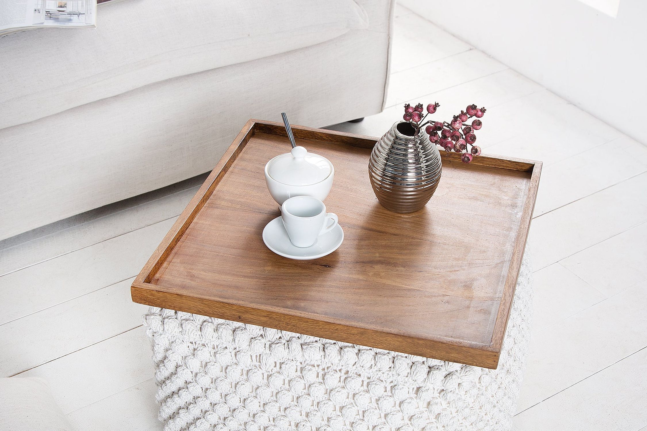 Tabelle, Kaffeetisch, Hartholz, Holz, Tasse