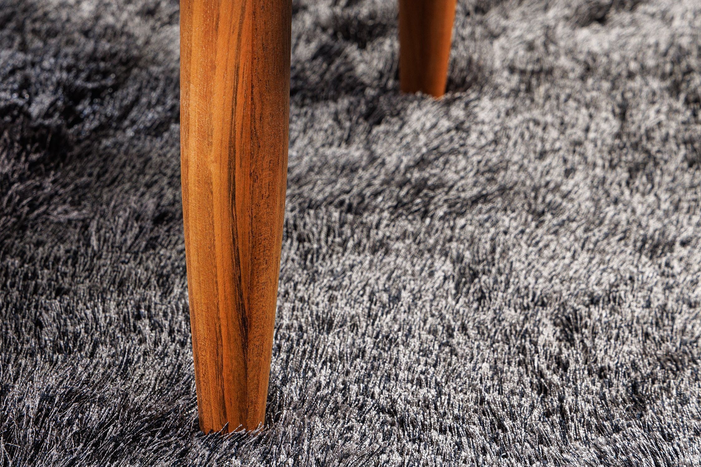Schreibtisch mit Schublade Sheesham Holz Metall 132x50 cm