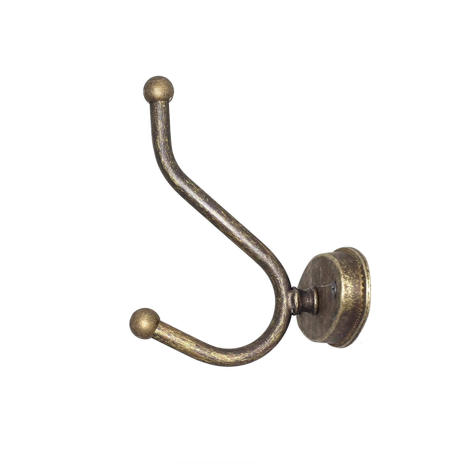 Handtuchregal Echt-Messing 5 cm in Bronze Antik