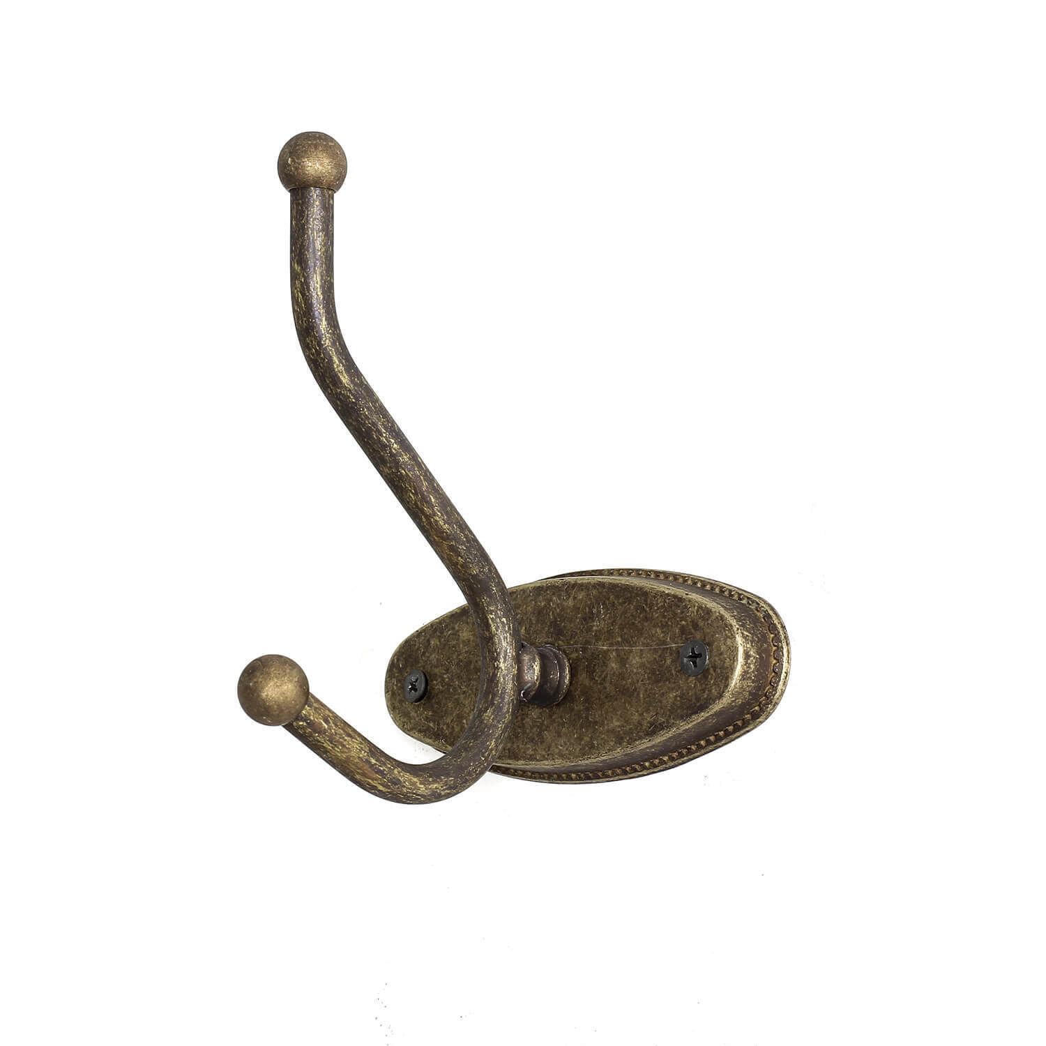 Handtuchregal Echt-Messing 5 cm in Bronze Antik