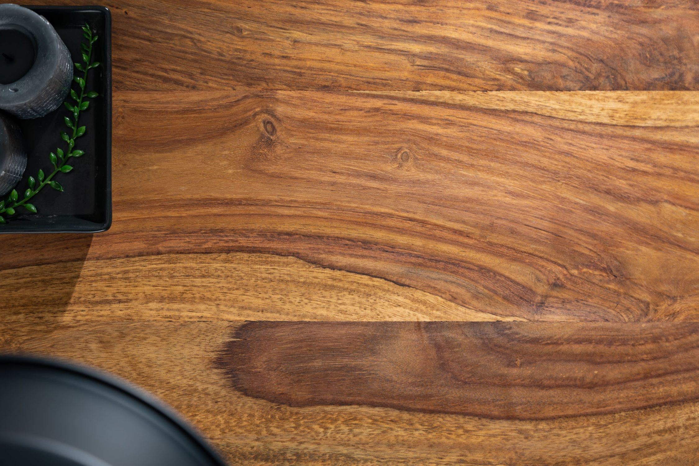 Couchtisch 2er Set Sheesham Holz Metall