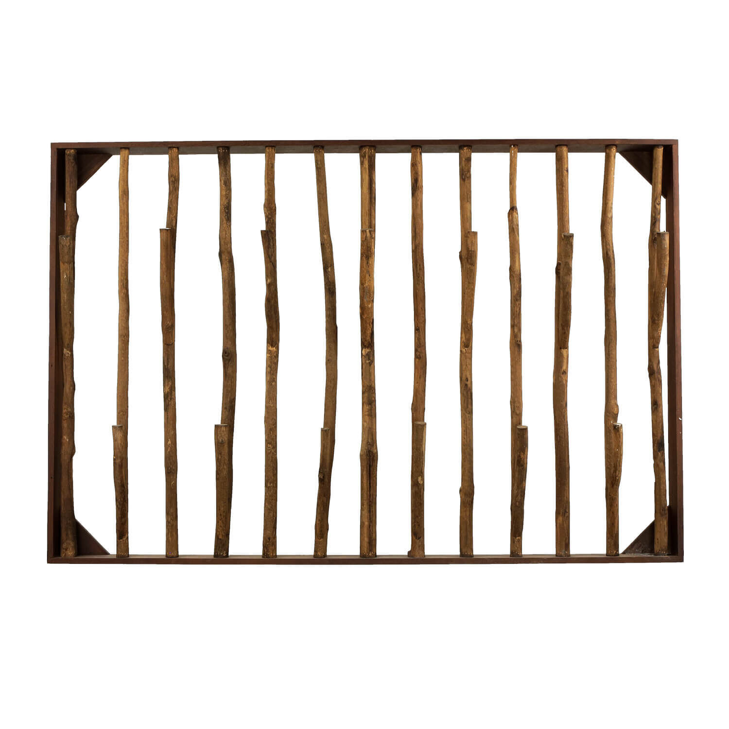 Wandgarderobe Treibholz 50 cm in Braun Handarbeit