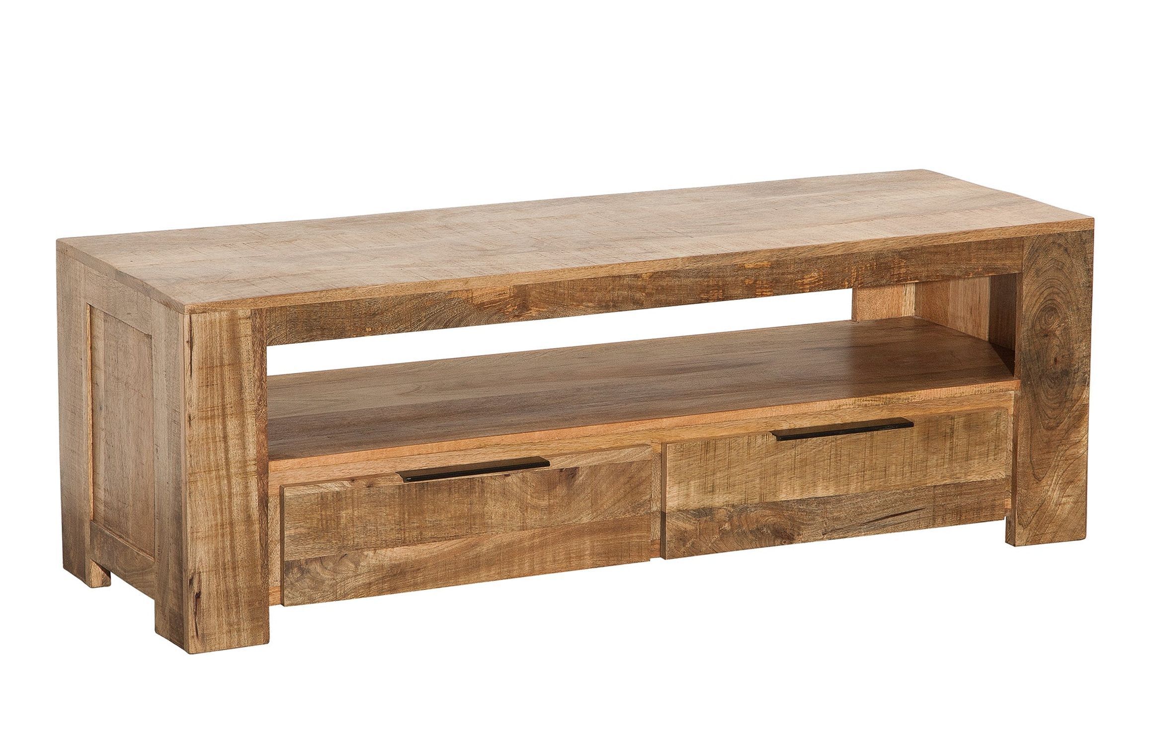 TV Lowboard 130 cm breit Massivholz Handarbeit Modern