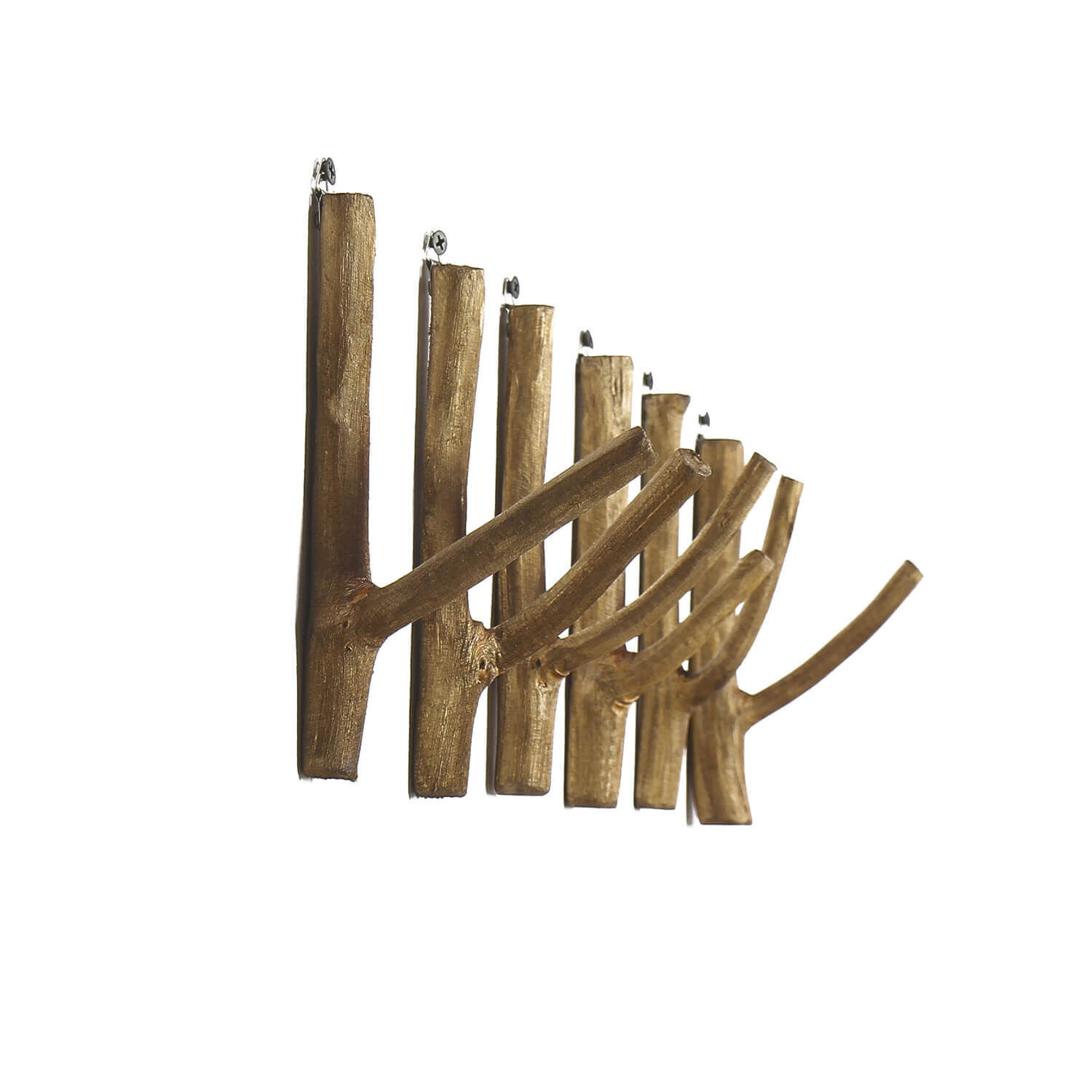 Wandgarderobe Treibholz 80 cm in Natur Handarbeit