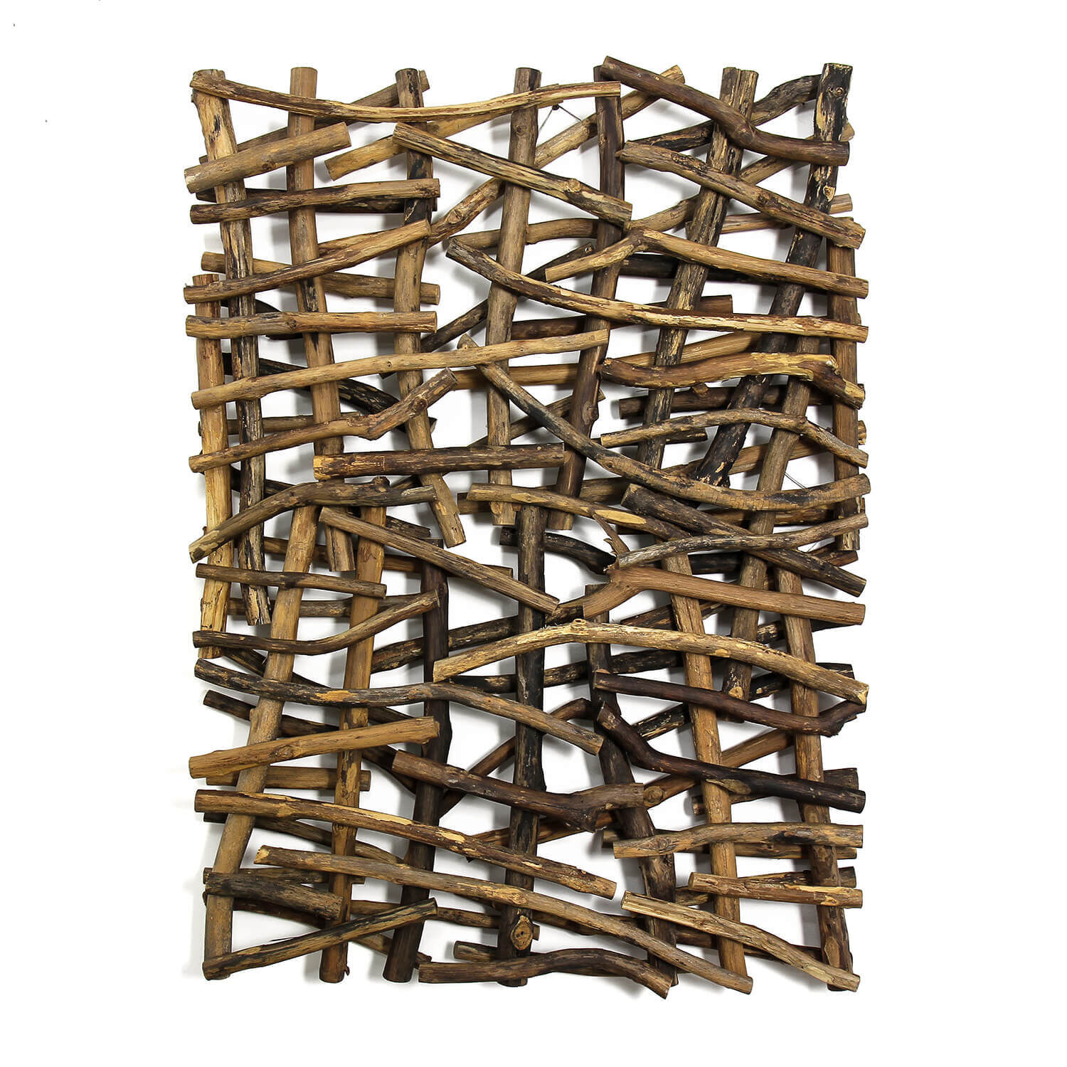 Wandskulptur Treibholz Handarbeit 55 cm in Natur