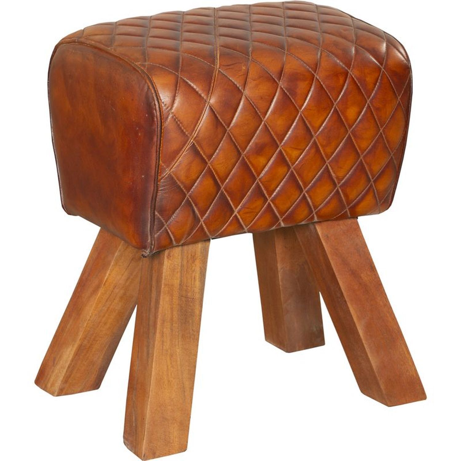 Sitzhocker Retro Design B: 40 cm klein OSWALD