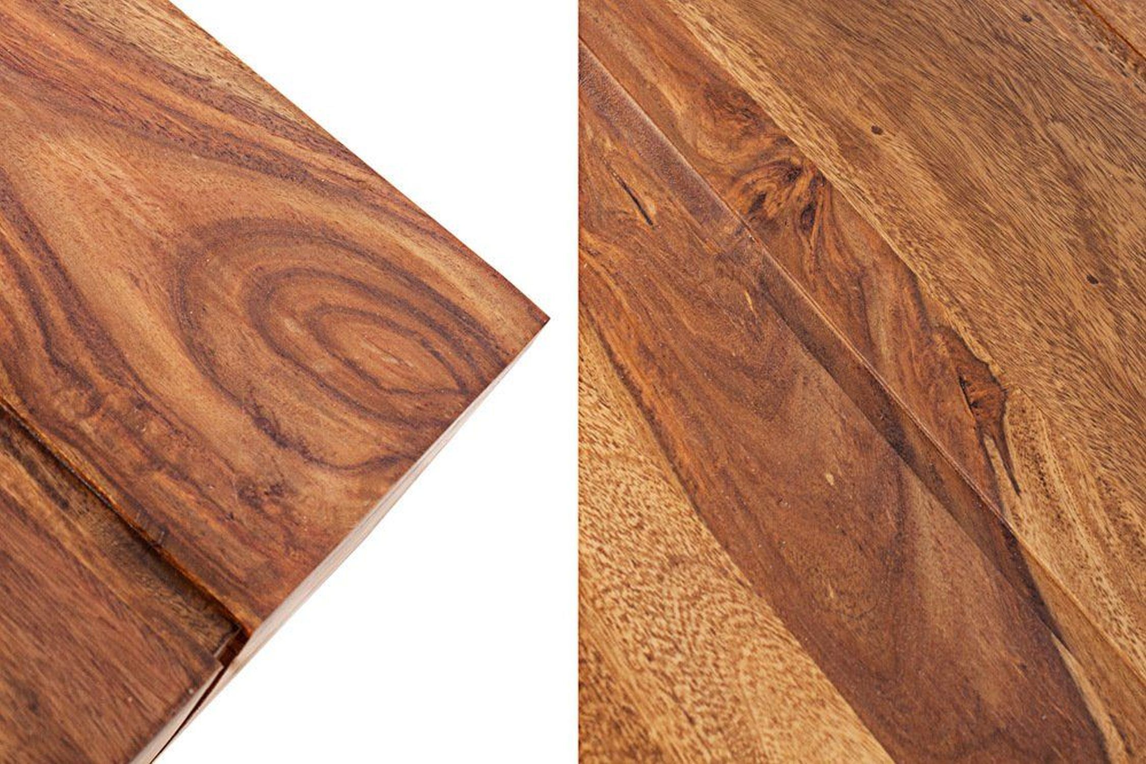 Couchtisch Sheesham Holz 100x60 cm in Natur